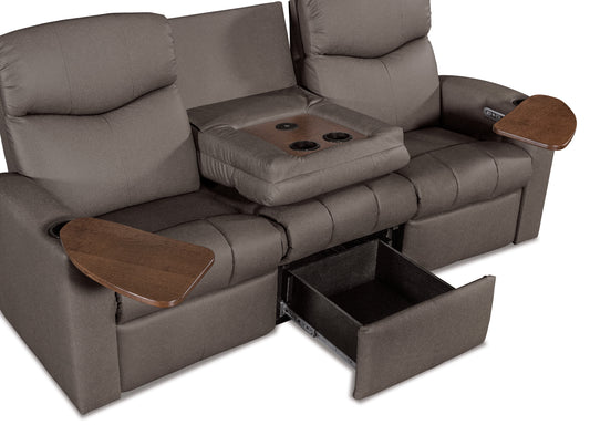 Sofa w/ Folddown Back & Drawer - Encore Zero Wall Reclining Collection (2 sizes!)