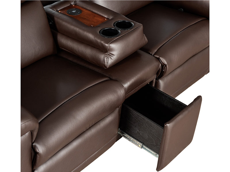 78" Houston Wallhugger Theater Seat