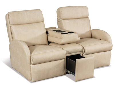 62" Lazy Lounger Wallhugger Theater Seat