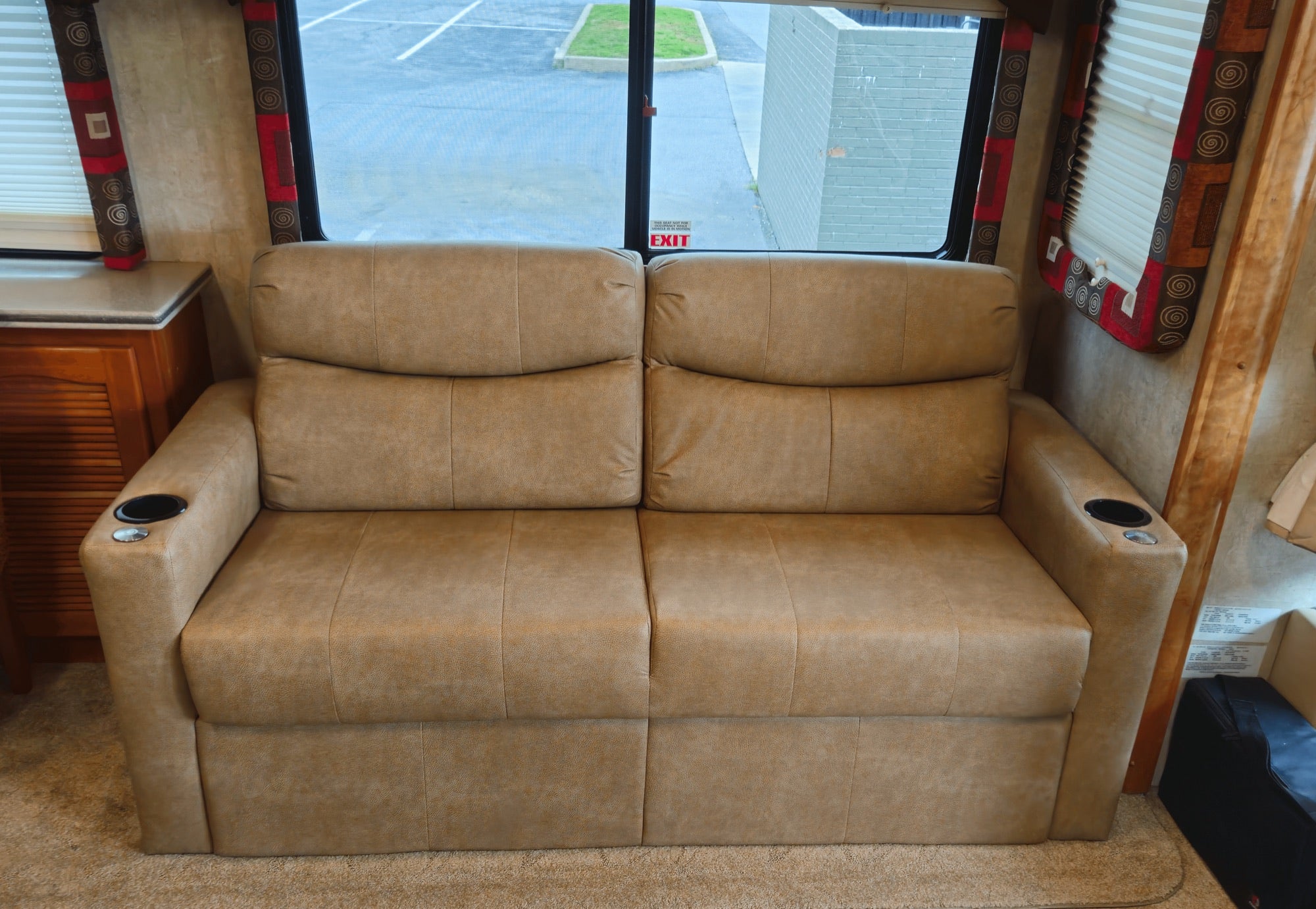 RV interior after transformation